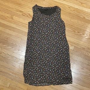 Gap grey flowered dress